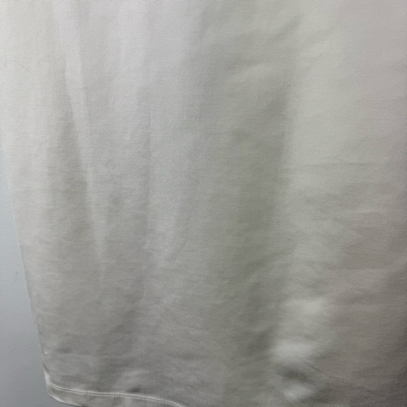 Alice + Olivia James Scoop Neck Body-Con Tank Dress Size 8 Off White NEW - Picture 4 of 12